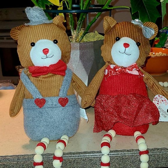 SWEETHEARTS BEAR BOY AND GIRL! CUTE AND NWT! - Picture 2 of 6